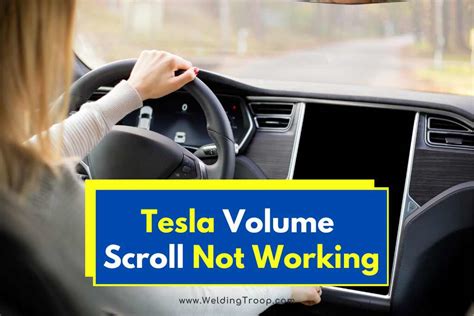 - Turning the scroll wheel still causes the volume indicator on the IC to pop up and change up or. . Tesla volume scroll not working